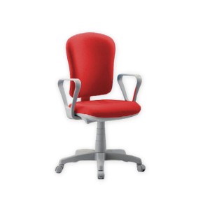 SEDIA VARESE CON BRACCIOLI - tessuto - rosso