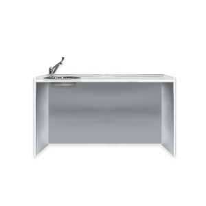 PIANO DI LAVORO 156 cm - lavello a sinistra