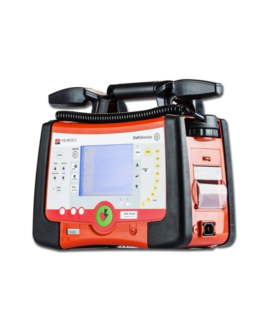 DEFIBRILLATORE MANUALE+AED DEFIMONITOR XD