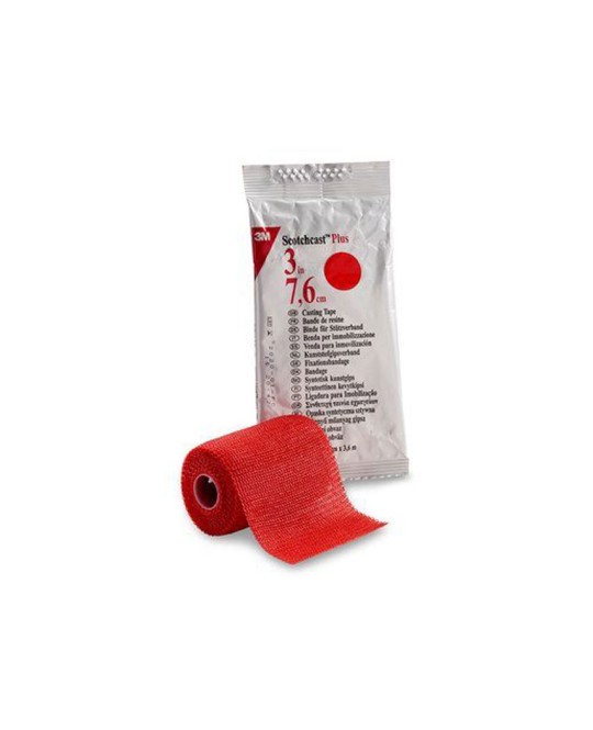 SCOTCHCAST 3M 7,5 cm x 3,65 m - rosso
