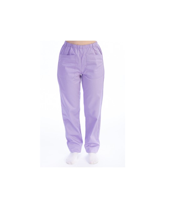 PANTALONI - cotone/poliestere - unisex - taglia M viola