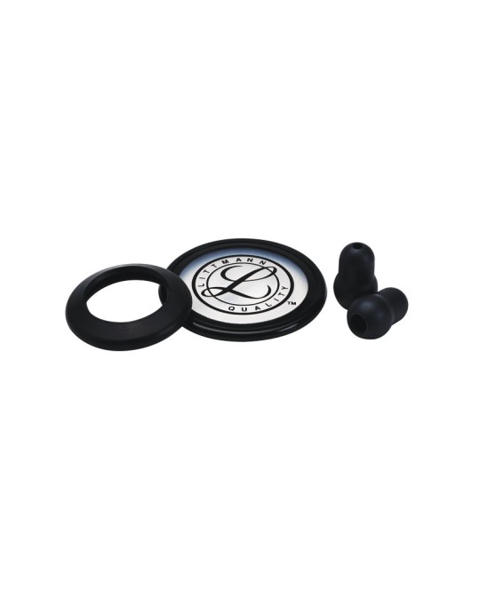 KIT LITTMANN 40005: membrana+anello+anello campana+olive per Classic II-nero