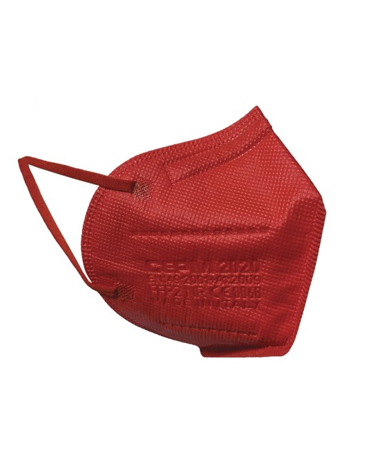 MASCHERINA FFP2 NR COMFYMASK - large - rossa