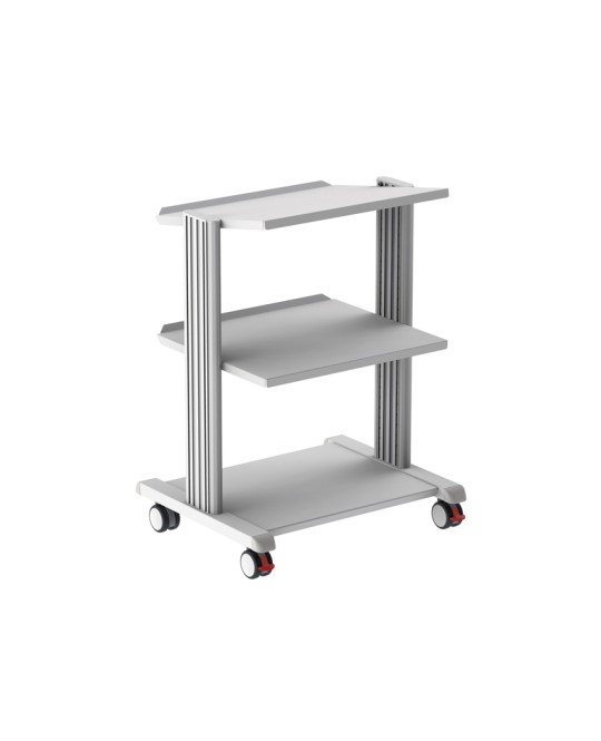 CARRELLO SMART - 2 ripiani 50x42 cm + base