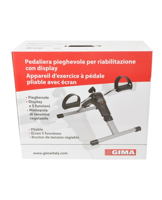 ESERCITATORE A PEDALE PIEGHEVOLE CON DISPLAY