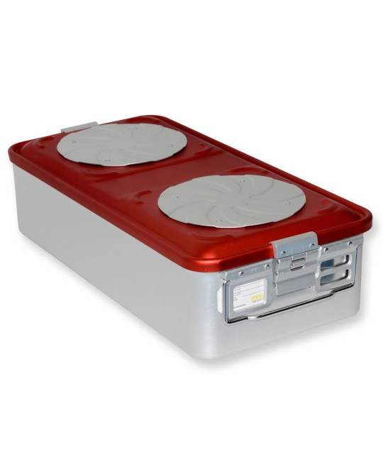 CONTAINER CON VALVOLA grande h150 mm - rosso