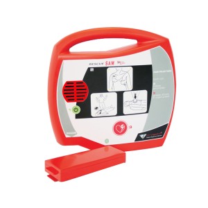 DEFIBRILLATORE AED RESCUE SAM - spagnolo