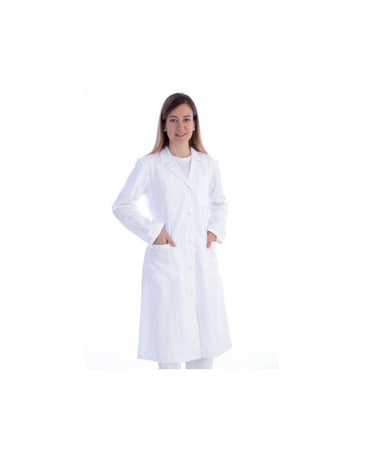 CAMICE BIANCO - cotone/poliestere - donna - taglia XL