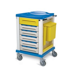 CARRELLO FARMACIA small - 15 scomparti
