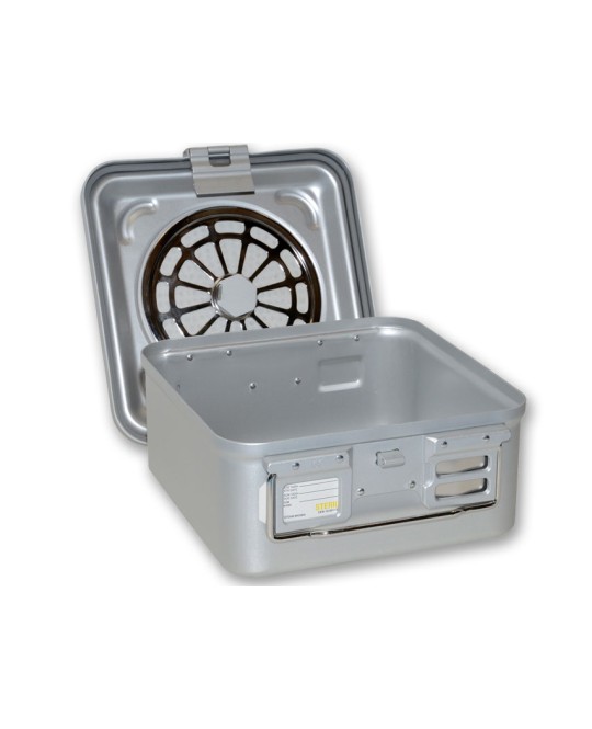 CONTAINER CON FILTRO piccolo h135 mm - grigio