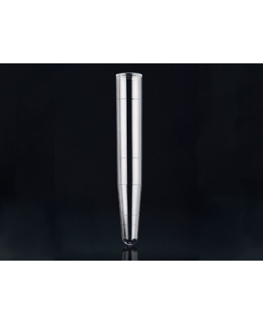 PROVETTA 16x100 mm - 10 ml - conica con bordo