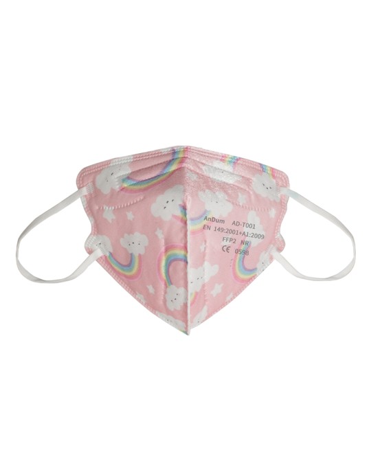 MASCHERINA FFP2 small - arcobaleno - IT,GB,FR,ES,DE