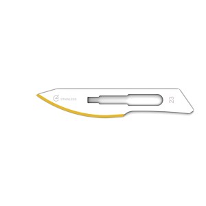 LAME DIAMANTINE INOX N. 23 - sterili