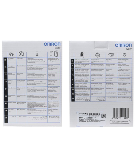 MISURATORE DI PRESSIONE OMRON EVOLV