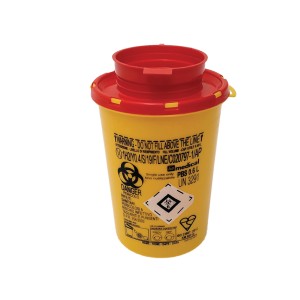 CONTENITORE RIFIUTI TAGLIENTI LINEA PBS - 0,6 litri