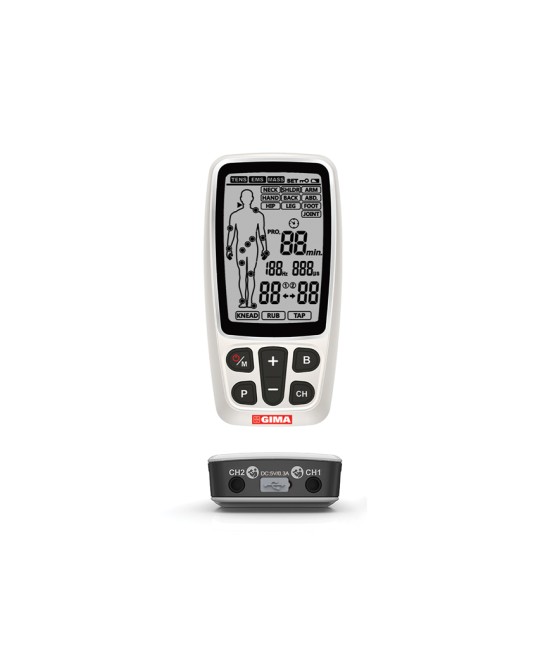 GIMA-CARE TENS - 2 canali - 60 programmi