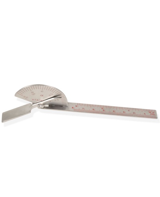 GONIOMETRO PER DITA - in acciaio INOX