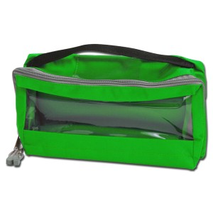 BORSETTA E3 - imbottita con manico - verde