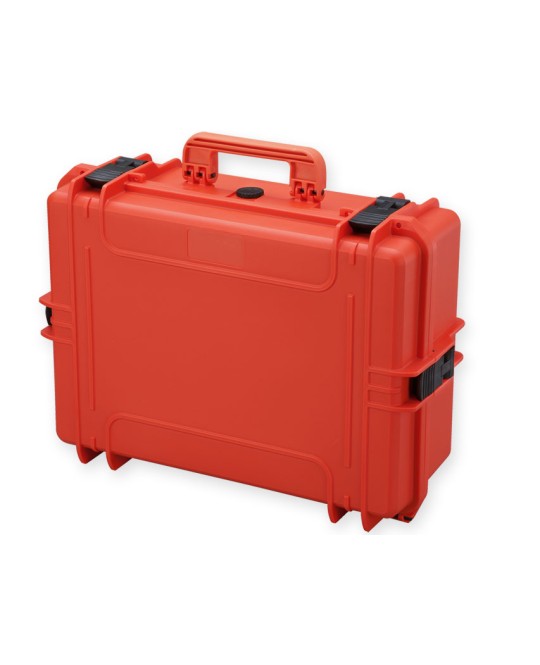 GIMA CASE 500 con inserti spugna - arancione