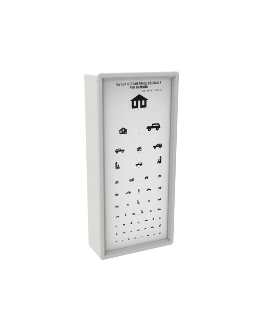 OTTOTIPO LUMINOSO PEDIATRICO - 3 metri