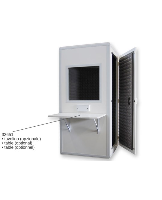 CABINA AUDIOMETRICA PRO 25 - 96x96x197 cm