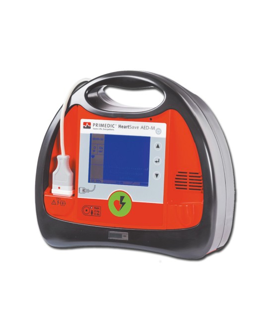 DEFIBRILLATORE con ECG e monitor PRIMEDIC HEART SAVE AED-M - altre lingue