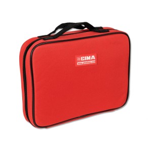 PORTAFIALE - nylon - rosso