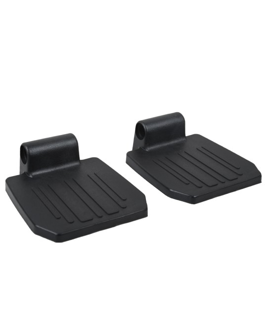 POGGIAPIEDI IN PLASTICA - coppia - ricambio per 43270-5