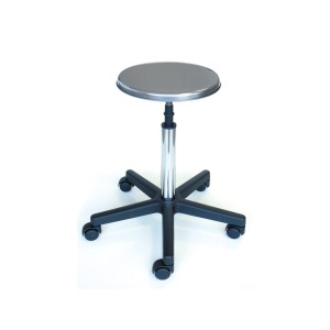 SGABELLO INOX - con ruote