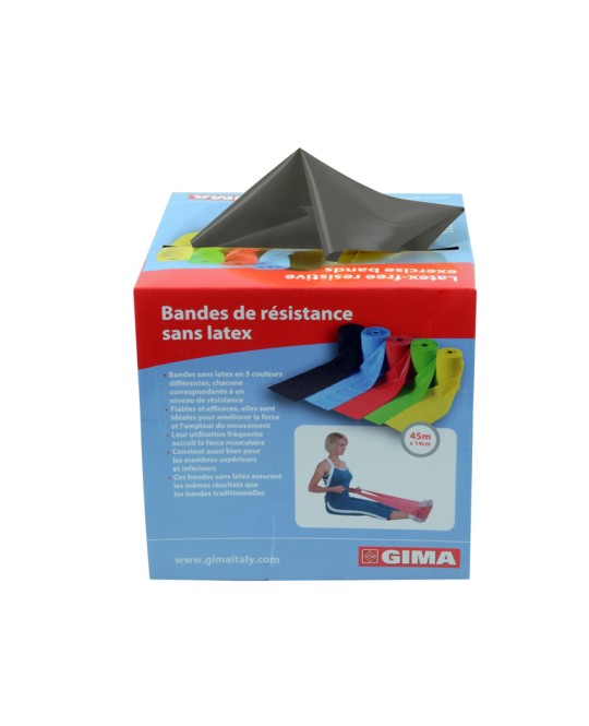 BANDA LATEX-FREE 45 m x 14 cm x 0,40 mm - nera