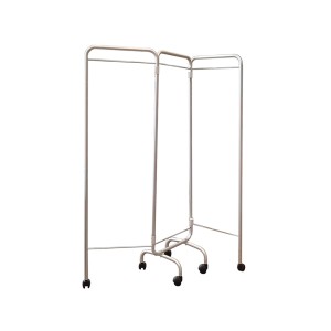 PARAVENTO A 3 ANTE CON RUOTE - senza tende