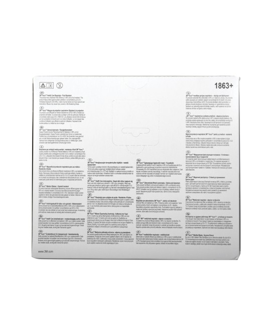 3M AURA 1863+ MASCHERINA RESPIRATORIA FFP3 IIR