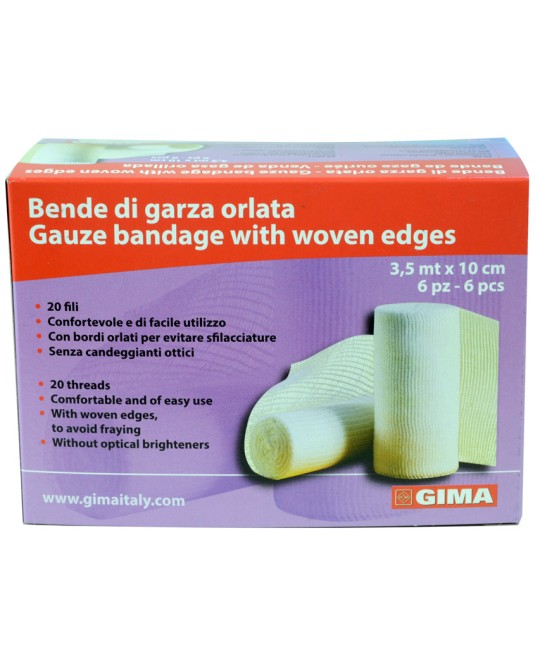 BENDE DI GARZA 3,5 m x 10 cm
