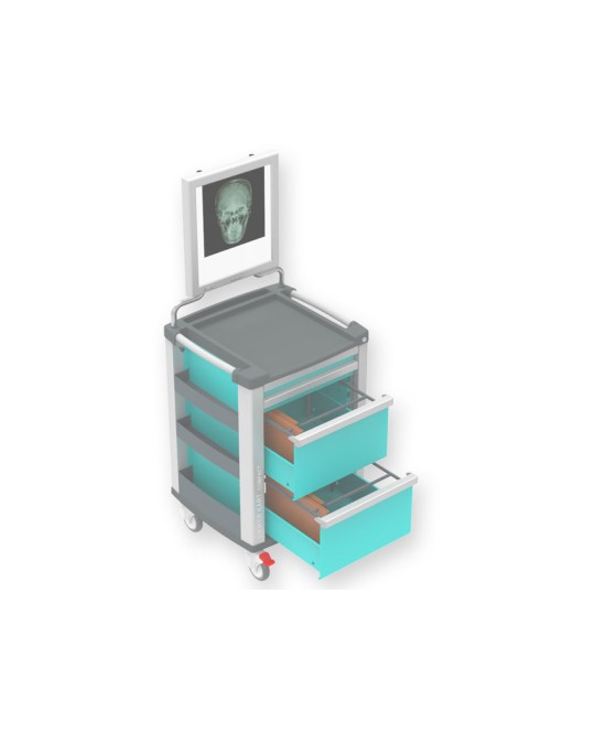 COMPACT KART VIEWER - turchese