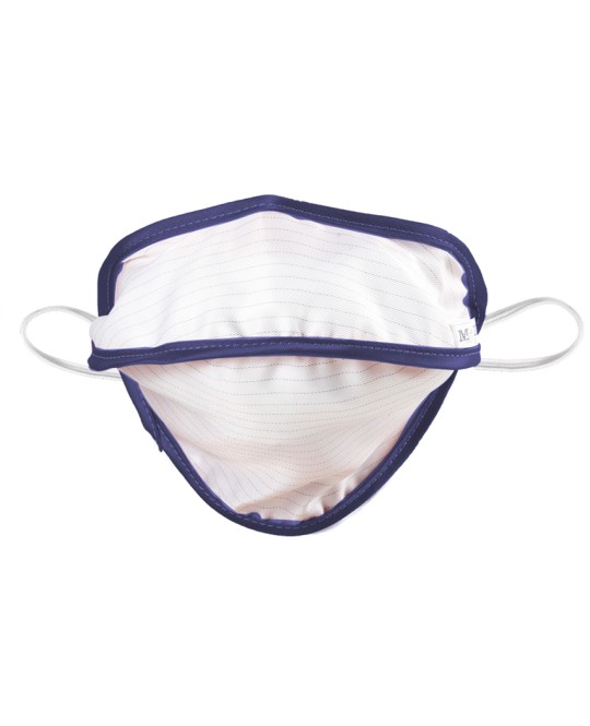 MASCHERINA RIUTILIZZABILE MYCROCLEAN BFE 99,8% - bianca/blu