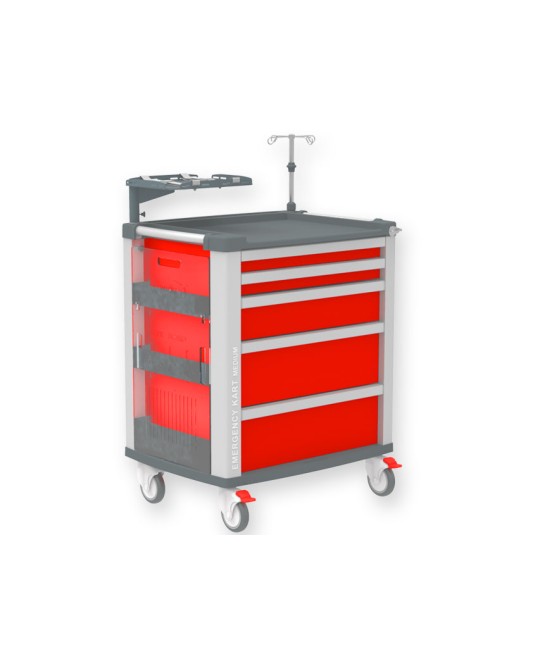 MEDI KART EMERGENZA - rosso