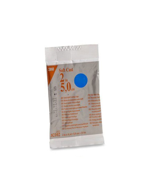SOFTCAST 3M 5 cm x 3,65 m - blu