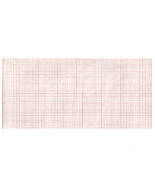 Carta termica ECG 112x23 mmxm - rotolo griglia arancio