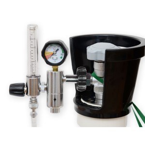 RIDUTTORE DI PR. NF con umidificatore e valvola