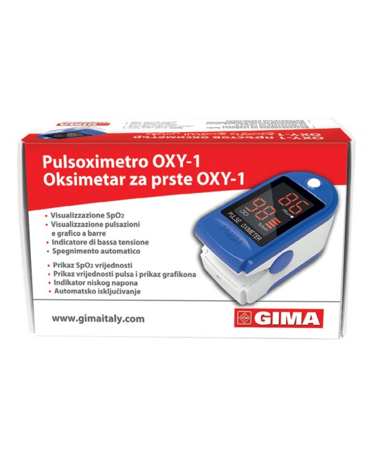 PULSOXIMETRO OXY-1 IT,HR,FI,LV,BG, Arabo