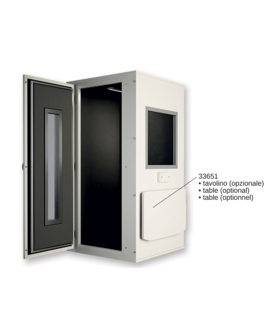 CABINA AUDIOMETRICA PRO 28 - 96x96x197 cm