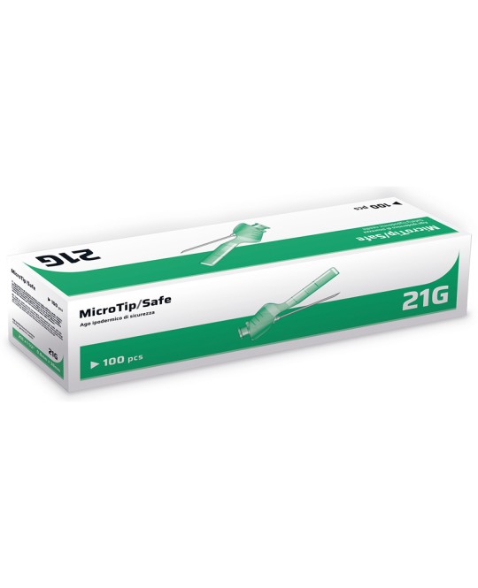 AGO IPODERMICO DI SICUREZZA 21G 0,8x38mm - sterile