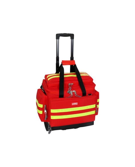 BORSA SMART CON TROLLEY - media - rossa