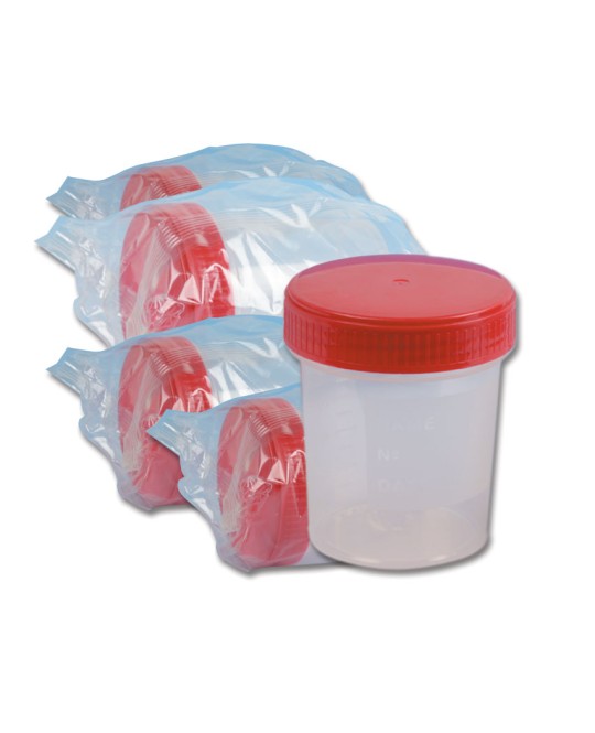 CONTENITORE URINE 120 ml - camera bianca ISO8