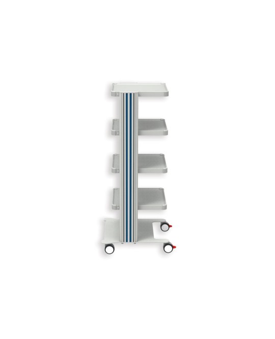 CARRELLO EASY - 4 ripiani 40x36 cm + base