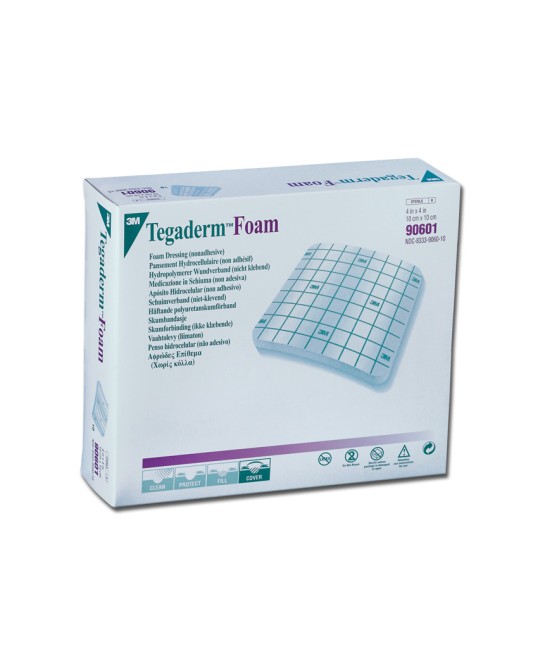 TEGADERM 3M FOAM 10x10 cm - non adesivo