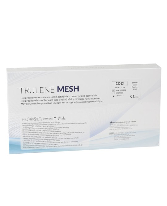 TRULENE NON ASSORBIBILE 7,6 x 15 cm - trasparente