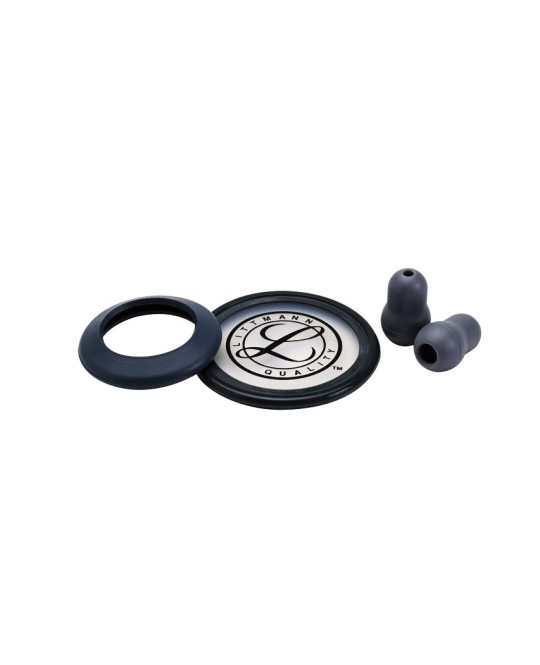 KIT LITTMANN 40006: membrana+anello+anello campana+olive per Classic II-grigio