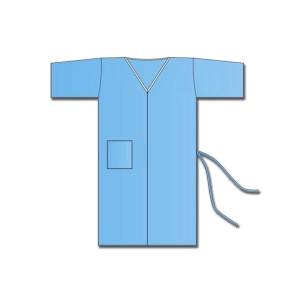 KIMONO MONOUSO TNT - colore blu