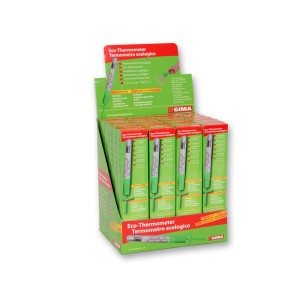 ESPOSITORE TERMOMETRO ECOLOGICO con shaker